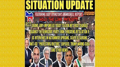 SG Anon. Juan O Savin ~ Situation Update 1/12/26 ~ Restored Republic > Judy Byington- Q+ White Hats