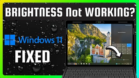 How to FIX Brightness Not Working in Windows 11 (in 2 Minutes)