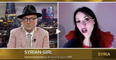 George Galloway w/ Syrian Girl. .