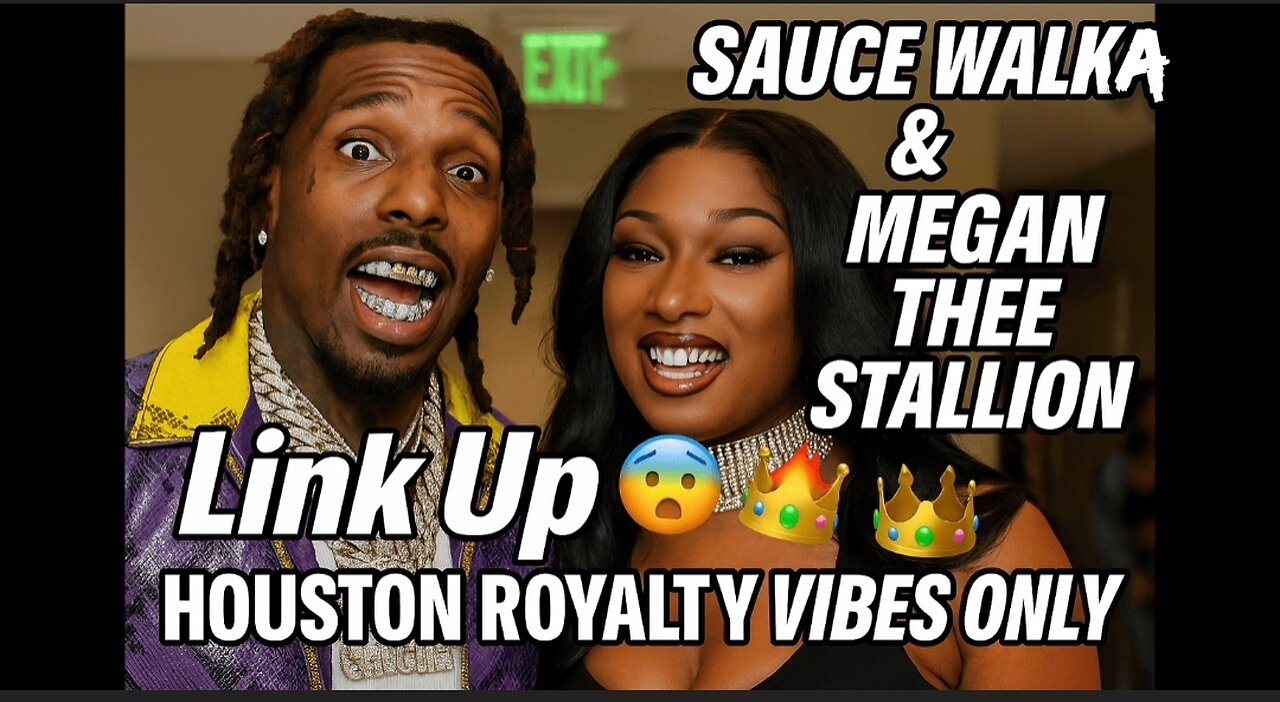 H-Town HEAT! 🌇 Sauce Walka x Megan Thee Stallion Link Up Goes Viral! 🎥🐎