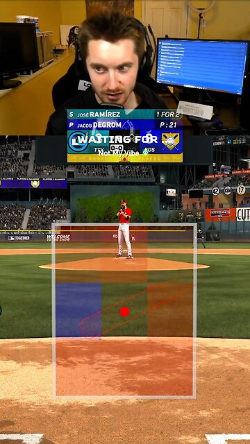 Jose Ramirez hits a perfect perfect line out in MLB THE SHOW 25