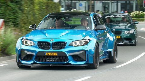 BMW M Cars Accelerating - DRIFTS, Widebody M2, 650HP M3 F80, 750HP M3 G80, LOUD M3 E92, Mosselman M5