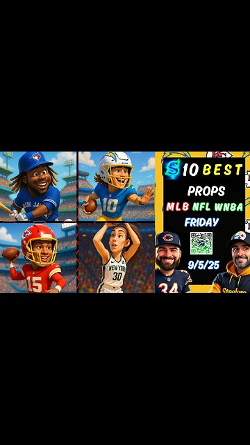 🔥10 HOT PRIZEPICKS NFL FRIDAY CHIEFS VS CHARGERS | MLB PROPS 9/5/25