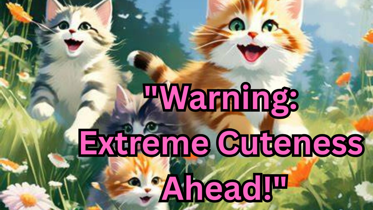 "Crazy Cute Kittens on the Loose! 🐾😻"