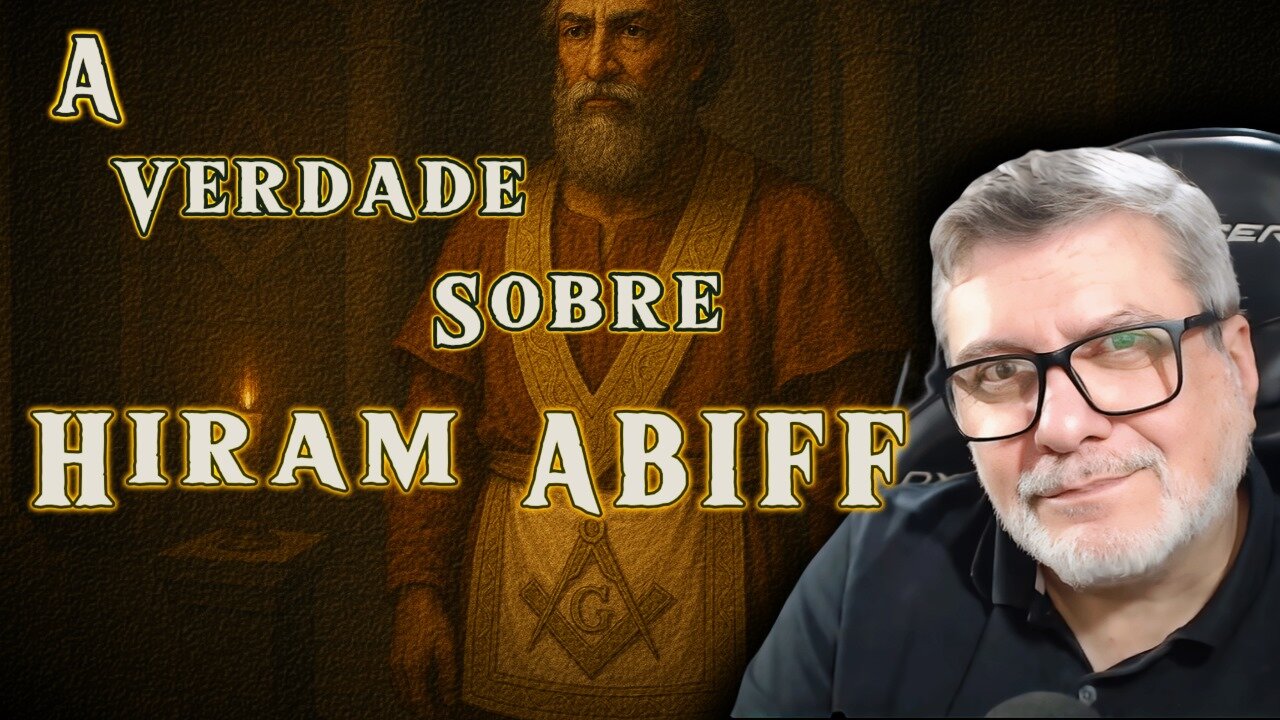 A Lenda Maçônica de Hiran Abif - Live de 19 04 2025