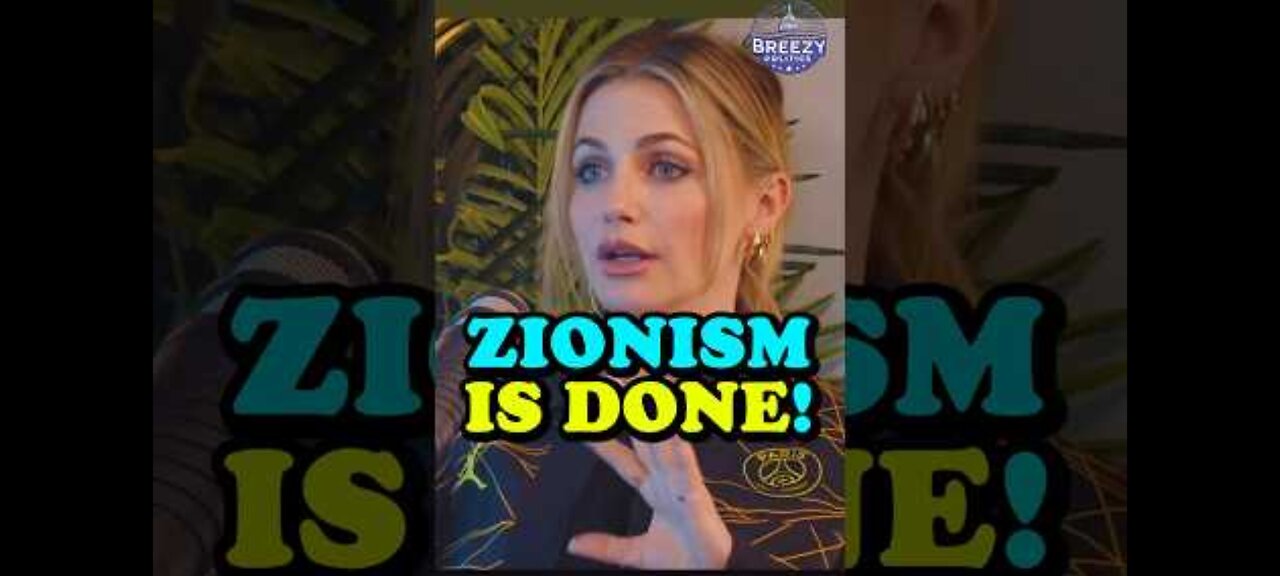 I.K. REPORTER MIRIAM FRANCOIS: ZIONISM TO S DONE