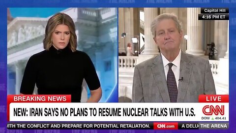 Senator John Kennedy Says The Iranian Bombing Leaker Has A History Of Disappointing His Parents
