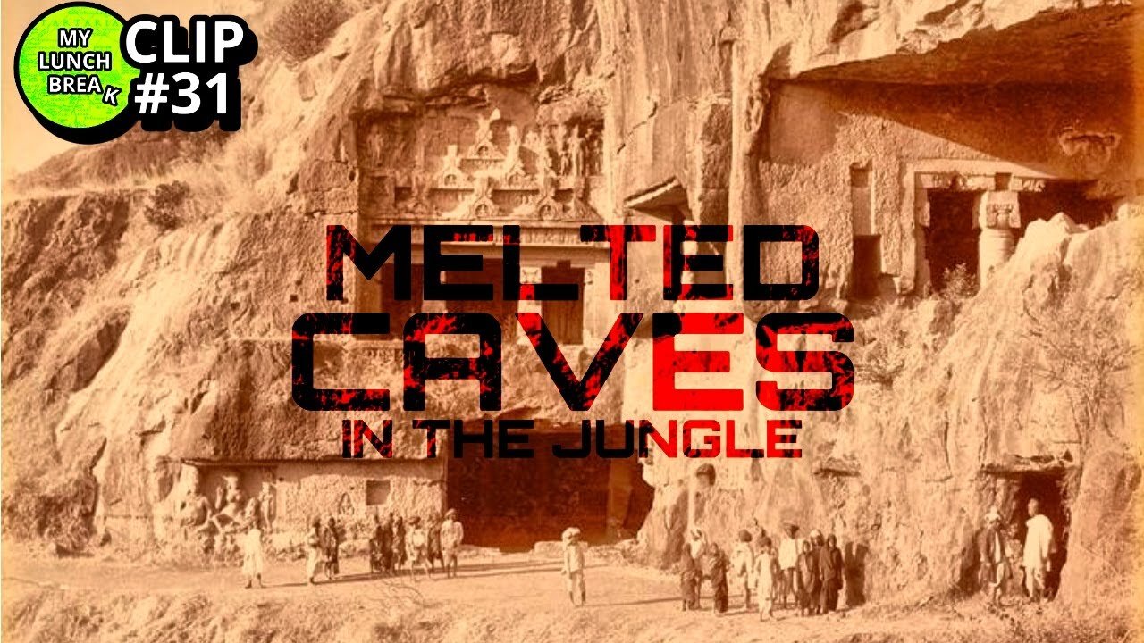 Grotte sciolte nella giungla