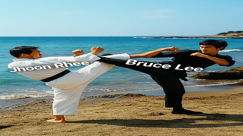 Epic Martial Arts Showdown: Jhoon Rhee vs. Bruce Lee 🌟 #MartialArts