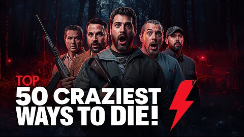 Top 50 Craziest Ways to Die 😱 – Live Podcast ft. Hunting Legend JC!