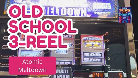 Atomic Meltdown Old-School 5-Line Slot 🍒🎰🧊