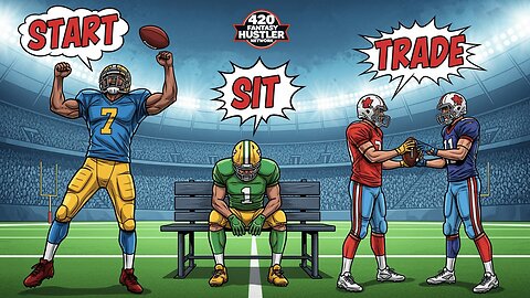 Week 3 Start Sit & Trade Q&A LIVE