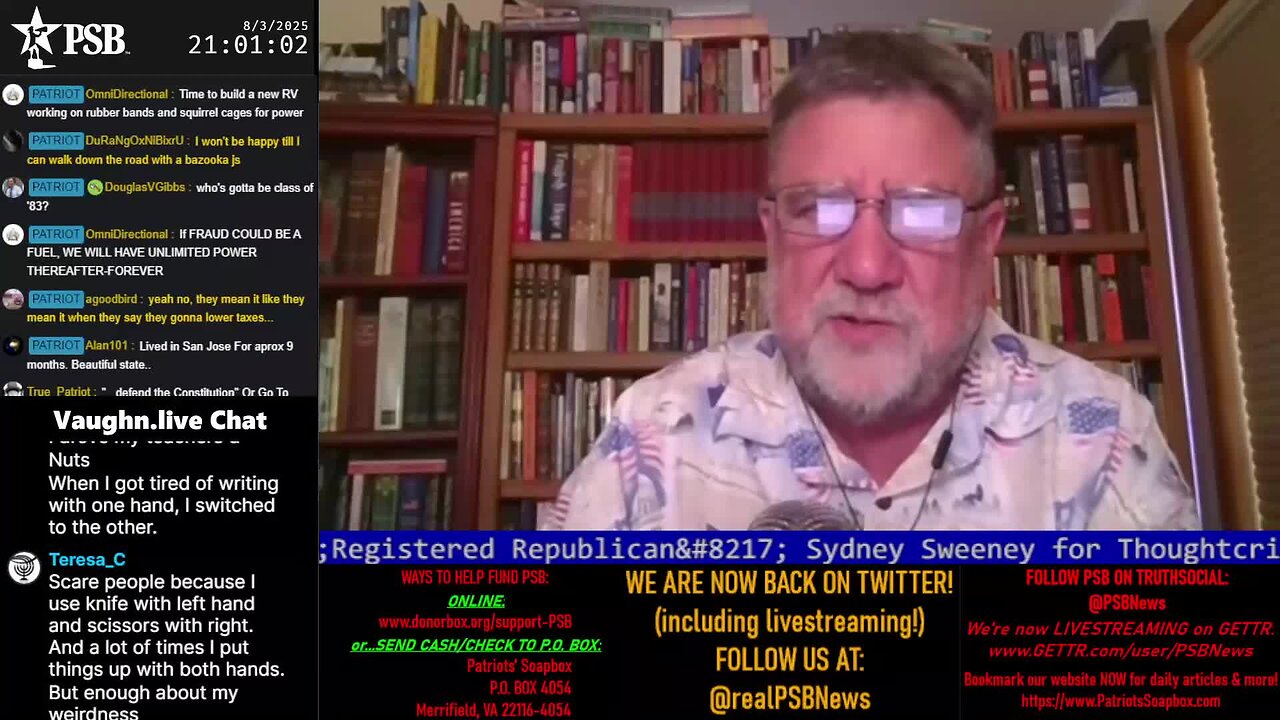 2025-08-03 20:56 EDT - For The Republic: With Alan Meyers