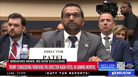Trump suddenly considers FIRING Kash Patel I MS NOW EXCLUSIVE