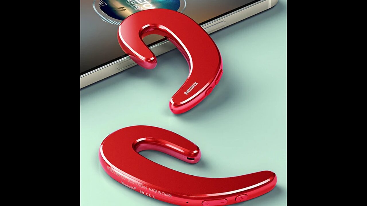 Ultra-thin TWS Wireless Earbuds, with Air Conduction, for Home, Office, Commute, Sports