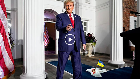 UKRAINE - President Trump will not end the war