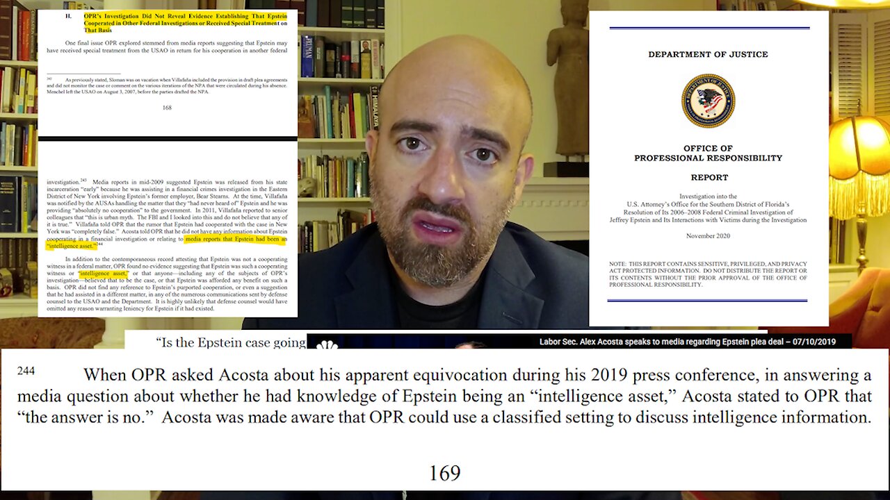 Epstein's Intelligence Ties: The One Document Pam Bondi's DOJ Should Immediately Make Public