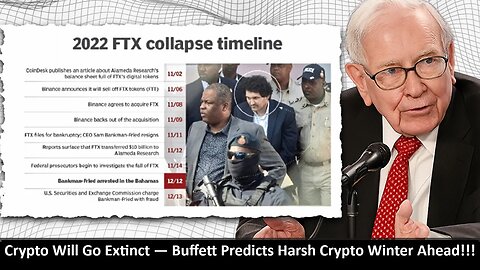 Crypto Will Go Extinct — Buffett Predicts Harsh Crypto Winter Ahead”