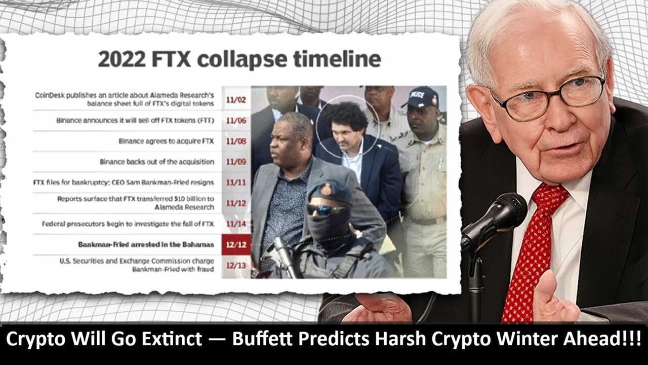Crypto Will Go Extinct — Buffett Predicts Harsh Crypto Winter Ahead”