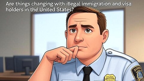 Are things changing with illegal immigration and visa holders in the United States?