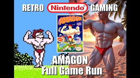 Amagon Full Game Run: Flex your Muscles as BrightGaming clears the island in a Cult-Classic NES Game