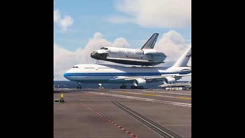 take off of 747 in a short runway