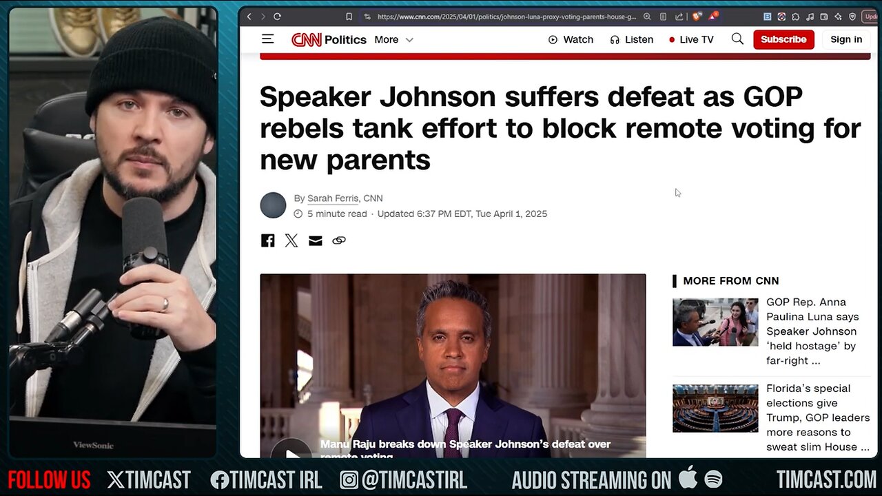 GOP Reps DEFECT, Joins Democrats To BLOCK TRUMP, Want SPECIAL Rules For Women, GO FULL WOKE