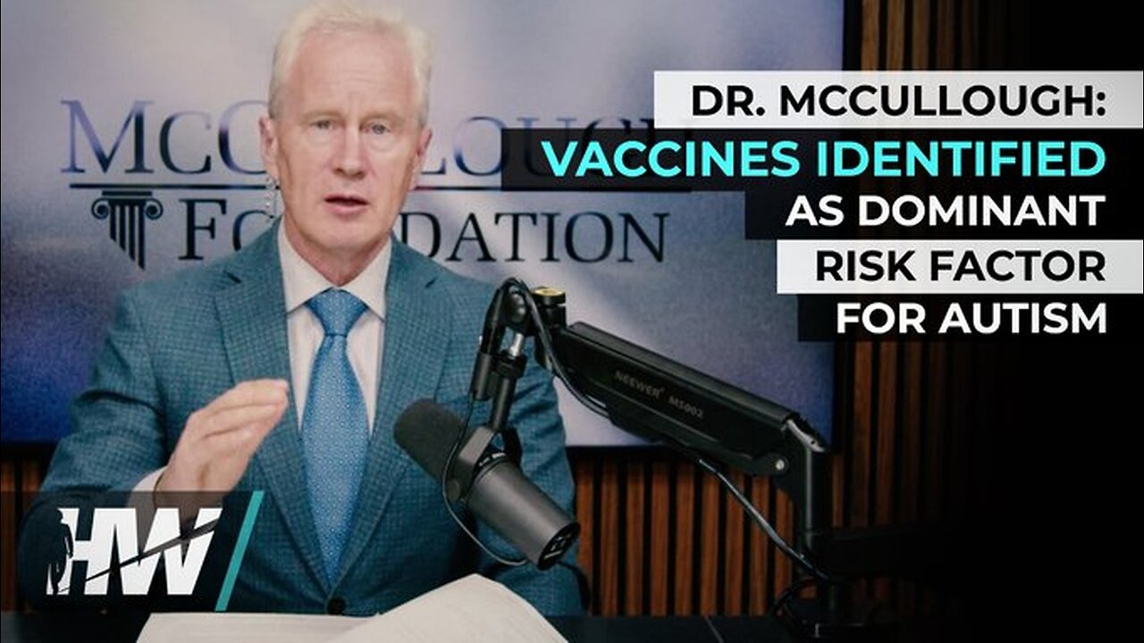 💉VACCINES Identified as DOMINANT RISK FACTOR for AUTISM | The Highwire