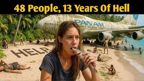 48 People were Stranded on a Deserted Island for 13 Years Survival Story on a Deserted Island .