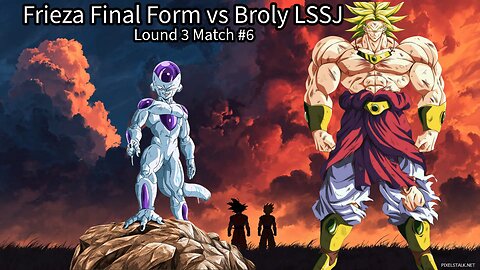 Lound 3 Match #6: Frieza Final Form vs Broly LSSJ (DB: Raging Blast 2 Ultimate Tournament)