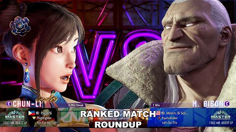 Kuya Kalbo SF6 Ranked Match Roundup. Chun Li Master Rank [Hori Fight Stick]