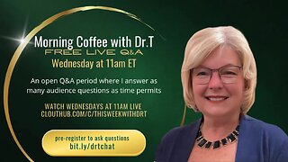 Morning Coffee with Dr.T LIVE