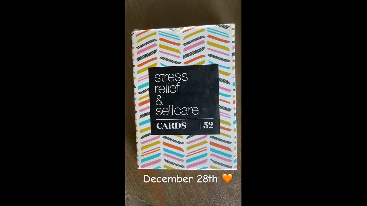 12/28/25 card: self acceptance