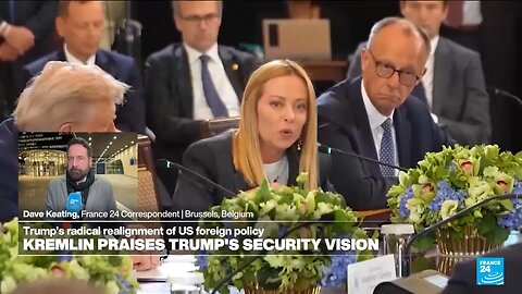 EU leader warns of US interference in Europe's affairs as Russia praises Trump's security vision