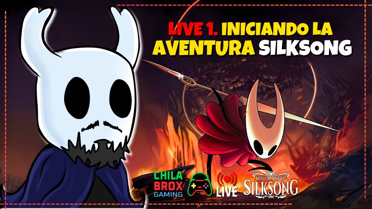 🔴 "Hollow Knight Silksong Live 1 🦇✨: Explorando el Juego en Español