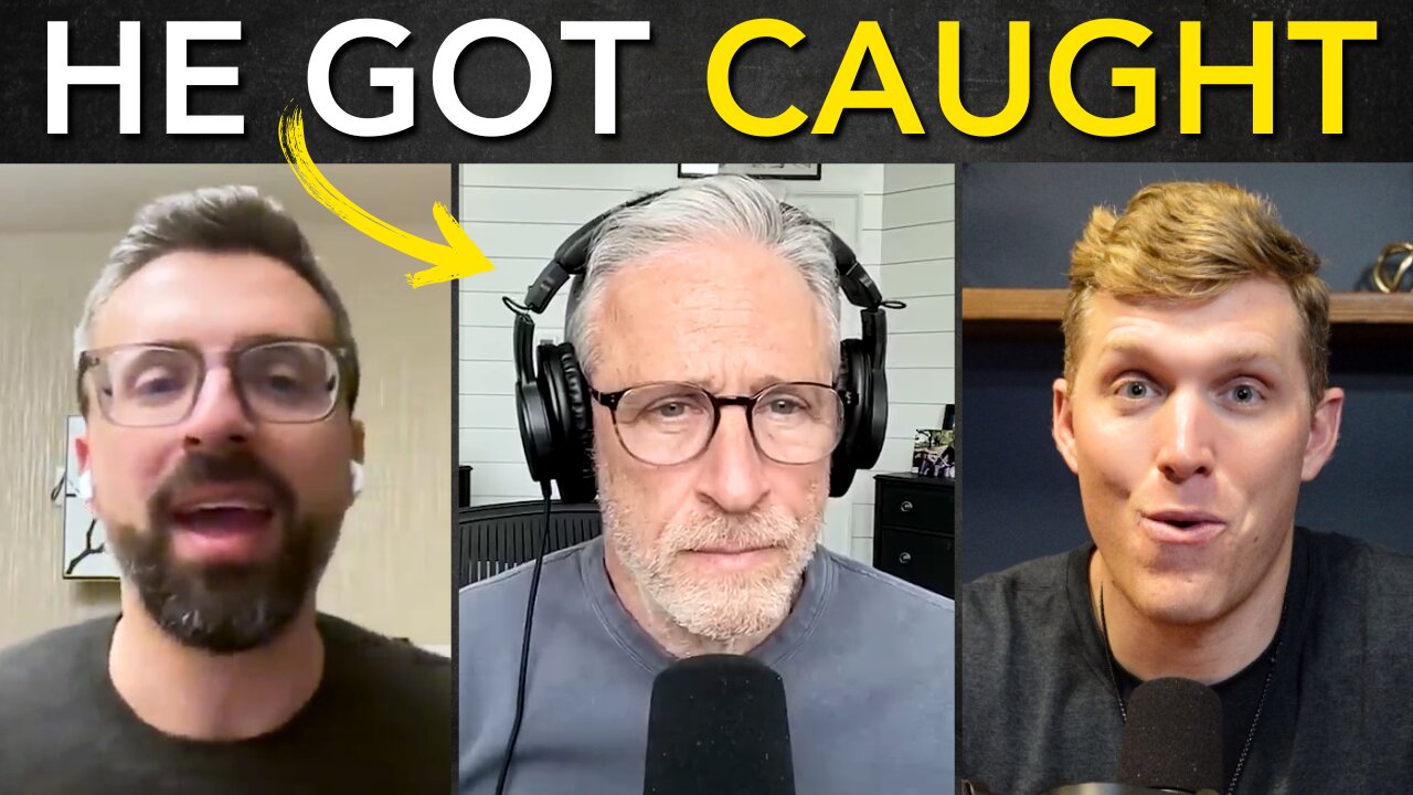 Jon Stewart CAUGHT In Blatant Lie About Trump By HIS OWN GUEST