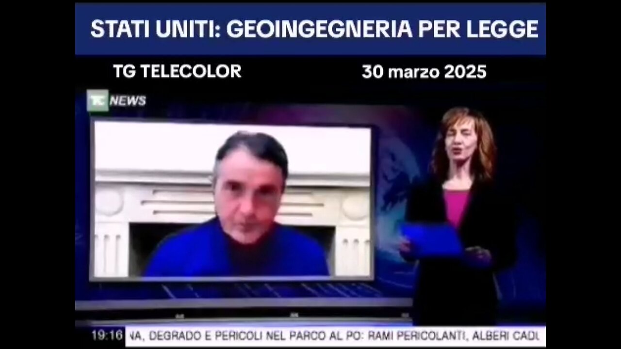 TG TELECOLOR - GEOINGEGNERIA: "STATI UNITI - INGEGNERIA CLIMATICA: RELAZIONE DELLA COMMISSIONE PER LA SCIENZA E LA TECNOLOGIA DELLA CAMERA"