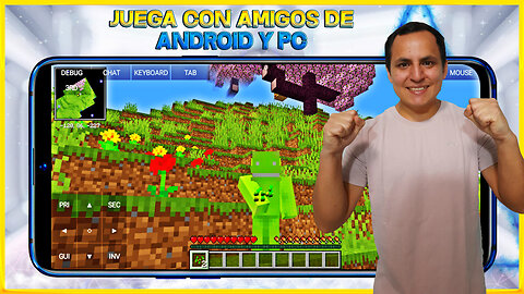 Como JUGAR con AMIGOS en POJAVLAUNCHER ANDROID 2025 📱| Pojavlauncher Multijugador ONLINE ✅