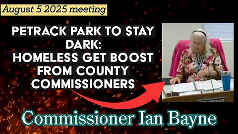 Commissioners Side with Homeless Over Residents