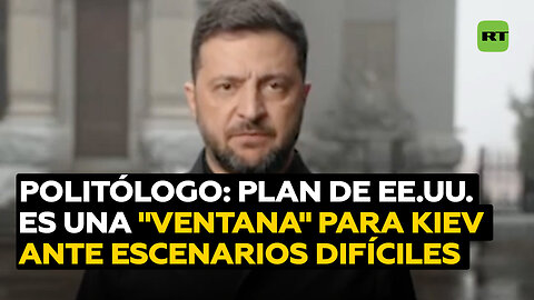 Politólogo: El plan de EE.UU. sería una "ventana de oportunidades" para Kiev