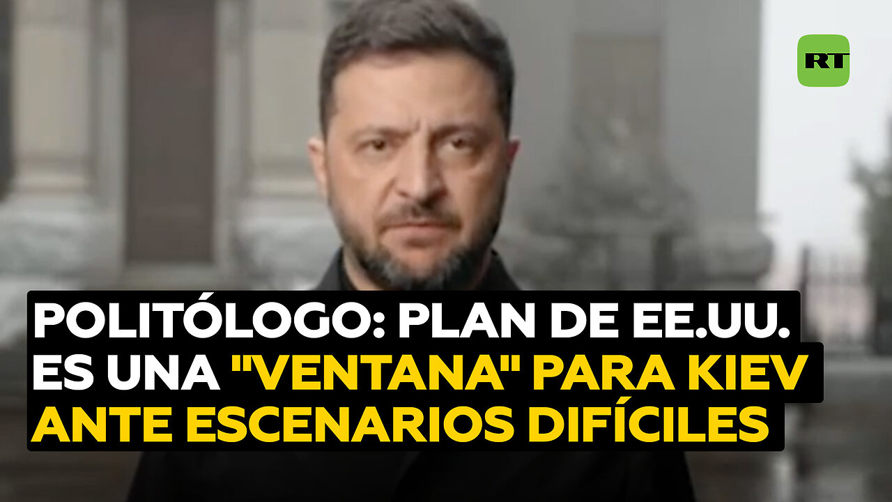 Politólogo: El plan de EE.UU. sería una ventana de oportunidades para Kiev