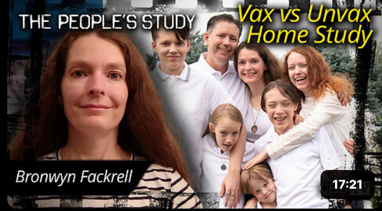 Vax vs Unvax Home Study - Bronwyn Fackrell