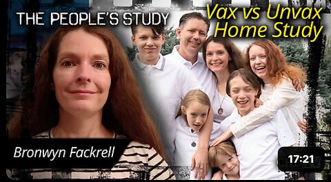 Vax vs Unvax Home Study - Bronwyn Fackrell