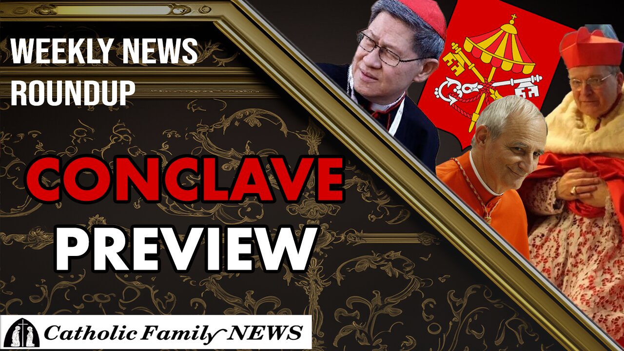 Weekly News Roundup April 23rd, 2025 | Conclave Preview