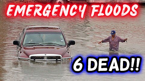 🔴 LIVE: Deadly Texas Floods – 6 Confirmed Dead | Emergency Rescue Underway