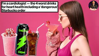 The Four Most DANGEROUS Heart Health Drinks REVEALED! Starbucks Carries One of the WORST!