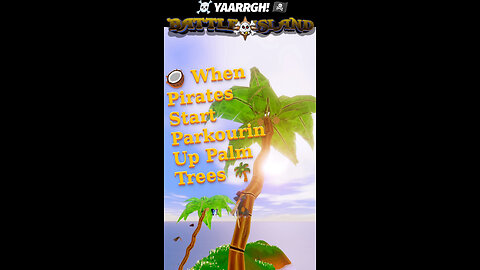 ☠️YAARRGH!🥥When Pirates Start Parkourin🌴#games #gamer #gaming #IndieGame #GamingHumor #GamingShorts