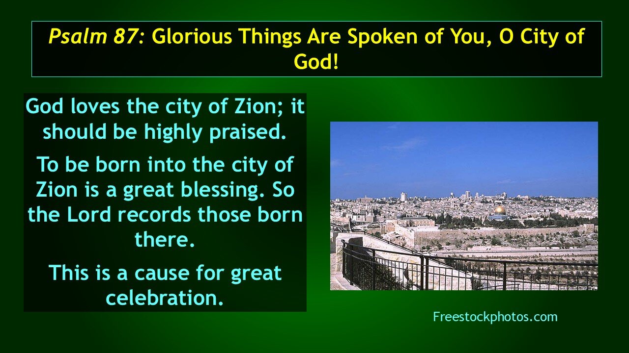 Video Bible Study: The Book of Psalms - #050