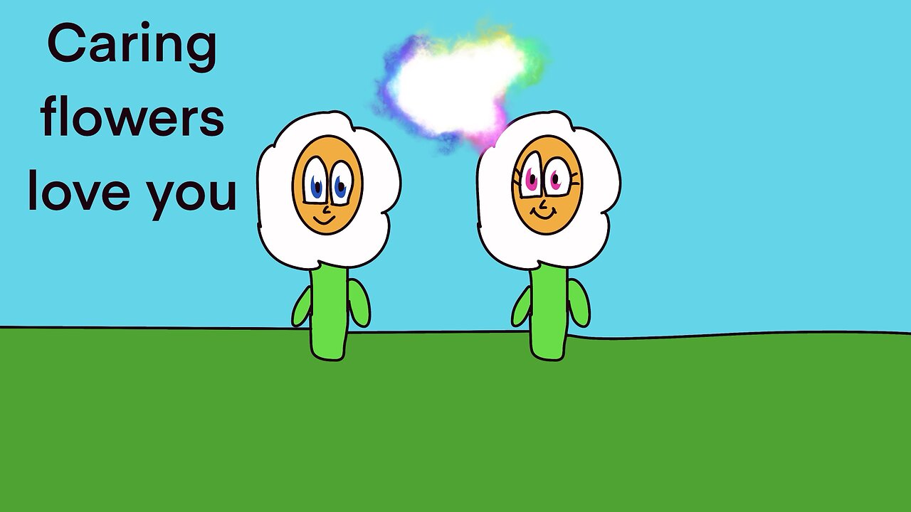 The caring flowers