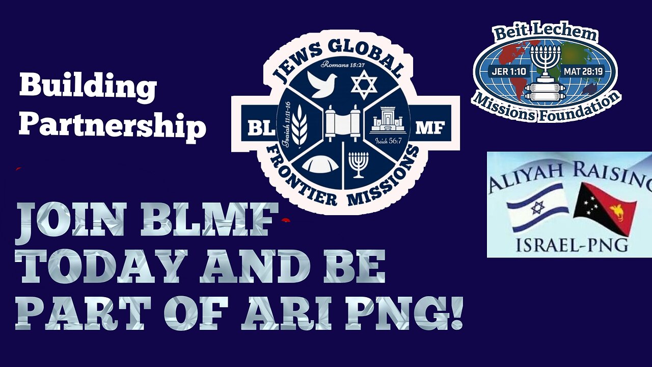 Support Jews Global Frontier Mission | BLMF